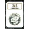 Image 1 : 1882-S S$1 MS65 Deep Mirror Prooflike NGC. Lightly peripherally toned, the brilliant centers possess