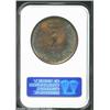 Image 2 : 1885-O S$1 MS65 NGC. Deeply toned with luminous golden-brown, violet, and powder-blue colors. The ce
