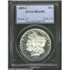 Image 1 : 1885-S S$1 MS64 Prooflike PCGS. The centers have suggestions of tan patina. A boldly struck near-Gem
