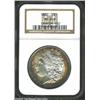 Image 1 : 1886 S$1 MS64 * NGC. Vivacious bands of powder-blue, golden-brown, and ruby-rose patina enliven this