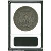 Image 2 : 1889-CC S$1 VF30 ANACS. Original light gray surfaces with a pinkish undertone, the devices are evenl