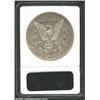 Image 2 : 1889-CC S$1 XF40 ANACS. The otherwise medium gray surfaces reveal blushes of copper-tan patination a