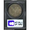 Image 2 : 1891 S$1 MS64 PCGS. A deep coating of mauve-brown, green, and rose patina entirely blankets the reve