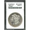 Image 1 : 1893-S S$1--Cleaned--ANACS. XF Details, Net VF30. Blushes of olive-tan patina are largely confined t