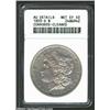 Image 1 : 1893-S S$1--Corroded, Cleaned--ANACS. AU Details, Net XF40. A faintly hairlined representative that.