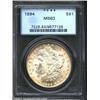 Image 1 : 1894 S$1 MS63 PCGS. The low mintage '94-P is one of the traditional Morgan Dollar keys and is prized
