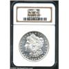 Image 1 : 1897 S$1 MS66 Prooflike NGC. The brilliant, prooflike fields have a light, misty haze, while well st
