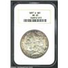 Image 1 : 1897-S S$1 MS65 NGC. Speckled golden-brown and russet patina frequents the peripheries. A lustrous G