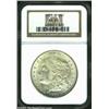 Image 1 : 1921-S S$1 MS65 NGC. A lustrous Gem with light apricot patina and impeccably preserved surfaces. Wel