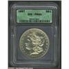 Image 1 : 1897 S$1 PR64 ICG. Completely and uniformly reflective, with both sides displaying light gold patina