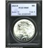 Image 1 : 1923-D S$1 MS65 PCGS. Bright and untoned with Liberty's being just this side of immaculate. Curious.