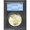 Image 1 : 1925-S S$1 MS65 PCGS. Very well defined for the conditionally scarce and normally mushy 1925-S, with
