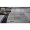 Image 2 : Grey Woodridge Mosaic 4" x 5/8" - 12" x 12" sheets 20 boxes, 100 pieces approx 100sq ft retail value