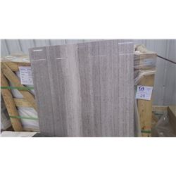 Grey Woodridge Vein Cut 24" x 24" Marble Tile- 90 pieces approx 360 sq ft retail value of 6655.00