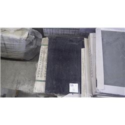 Black Galaxy 12" x 24" Granite Tile- 1 crate, 114 pieces approx 228sq ft retail value of4782.00