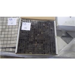 New St. Laurant 5/8" x 5/8"- 10 boxes, 100 pieces 12" 12" sheets approx 100sq ft retail value of 189