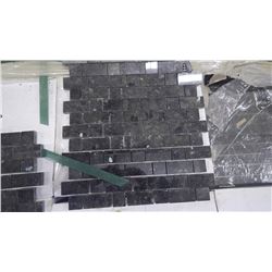 Emerald Pearl 1" x 1", 1" x 2" Granite Mosaic- 12 boxes, 120 pieces, 120 sq.ft 12" x 12" approx 120s