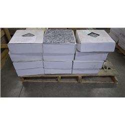Ocean Wave 5/8" x 4" Granite Mosaic- 12 boxes, 12" x 12" sheets approx 120sq ft retail value of 2514
