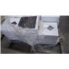 Image 3 : New St. Laurant 5/8"x4" Marble Mosaic- 11 boxes, 110 pieces, 12" x 12" sheets approx 110 square feet