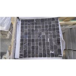New St. Laurant 5/8"x4" Marble Mosaic- 11 boxes, 110 pieces, 12" x 12" sheets approx 110 square feet