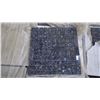 Image 1 : Blue Pearl 1"x1" Granite Mosaic- 12 boxes, 120 pieces, 12" x 12" sheets approx 120 square feet retai