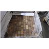 Image 2 : Imperial Woodgrain 1" x 1" Mosaic- 19 boxes, 195 pieces, 12" x 12" approx 195 sq.ft retail value of 