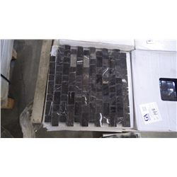 New St. Laurant 1"x1" 1"x2" Marble Mosaic- 6 boxes 60 pieces , 12" x 12" sheets approx  60 sq.ft ret