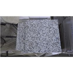 Luna Pearl 12" x 12" Granite Tile- 1 crate, 290 pieces approx 290sq ft retail value of 4045.00