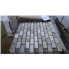 Image 2 : M#36 Travertine Mosaic- 3.5 boxes, 35 pieces, 12" x 12" approx 35 sq.ft retail value of 628.00