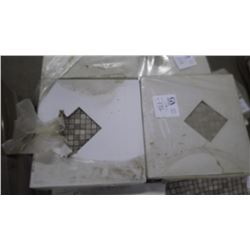 Grey Woodridge 5/8" x5/8" Mosaic- 24 boxes, 120 pieces, 12" x 12" sheets approx 120 sq.ft retail val