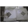 Image 1 : Grey Woodridge 5/8" x5/8" Mosaic- 24 boxes, 120 pieces, 12" x 12" sheets approx 120 sq.ft retail val