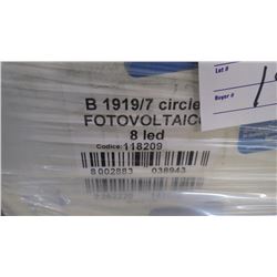 Glass Block, Clear 3 LED light (6" x 6" squares)- 5 boxes, 25 pieces retail value of 2398.00