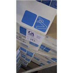 Glass Block, Clear 3 LED light (6" x 6" squares)- 5 boxes, 25 pieces retail value of 2398.00