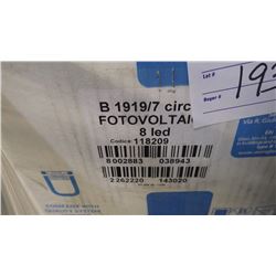 Glass Block, Clear 3 LED light (6" x 6" squares)- 5 boxes, 25 pieces retail value of 2398.00