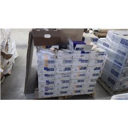 Glass Block, Mixed Pallet, blue, grey, clear, sienna. Solid sqaure and rectangular glass blocks- app