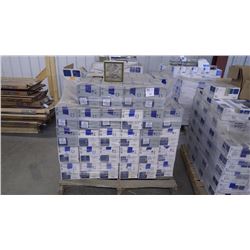 Glass Block, Mixed Pallet, blue (34 boxes, 170 pieces) and sienna (23 boxes, 115 pieces) . All 7.5" 