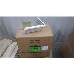 5" Outside Box, Gloss White- 1 box, 20 pieces