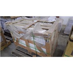 White Woodridge 24" x 24" Marble Tile- 1 crate, 102 pieces approx 408sq ft retail value of 8053.00