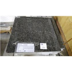 Ubatuba 24" x 24" Granite Tile- 1 crate, 17 boxes, 85 pieces approx 340sq ft retail value of 7135.00