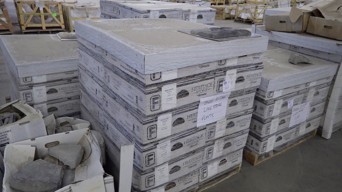 Heritage Stone, Blue Ridge Limestone Flats, 24 boxes, 240 sq.ft retail ...