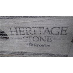 Heritage Stone, Summerwinds Fieldstone Corners, 12 boxes, 72 lineal ft retail value of 932.00