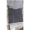 Image 1 : Black Limestone Mosaic 4" x 5/8"- 15 boxes, 150 pieces approx 150sq ft retail value 2842.00