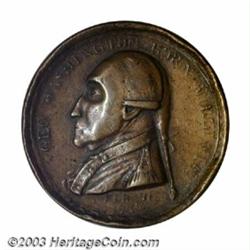 1790 Manly Medal Struck Over Capped Die VF25 Uncertified....