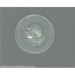 1889 Above All Things Hold Dear Silver Medal MS63....