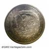 Image 2 : 1882 Washington Counterstamp on a Silver Dollar AU58....