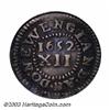 Image 2 : 1652 SHILNG Pine Tree Shilling, Small Planchet VF35 PCGS. Noe-16, Crosby 21-L, R.2. 66.4 grains....