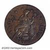Image 2 : 1787 COPPER Connecticut Copper, Laughing Head AU50 PCGS. M. 6.2-M, R.4. There are two Laughing He...