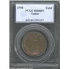 Image 1 : 1795 1C Talbot Allum &amp; Lee Cent MS64 Brown PCGS. Breen-1036. While we cannot be certain becau...