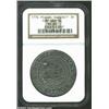 Image 3 : 1776 $1 Continental Dollar, CURENCY, Pewter MS62 NGC. Newman 1-C. This variety is the most likely...
