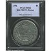 Image 3 : 1776 $1 Continental Dollar, CURRENCY, Pewter, EG FECIT MS62 PCGS. Breen-1095, Crosby Pl. VIII, Ne...